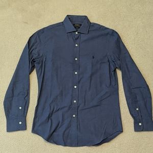 Polo Ralph Lauren Blue Slim Button Down Shirt
